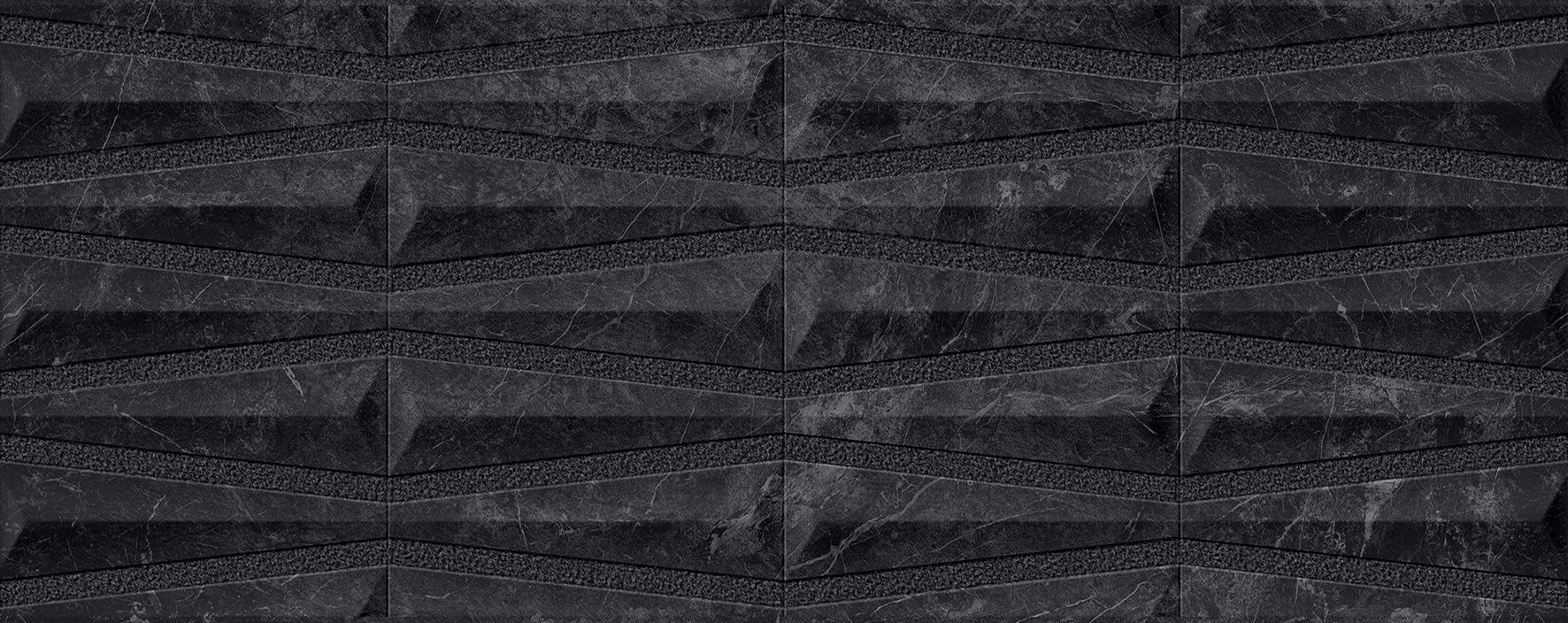 100354913 Декор Velluto Deco Nero 59.6х150