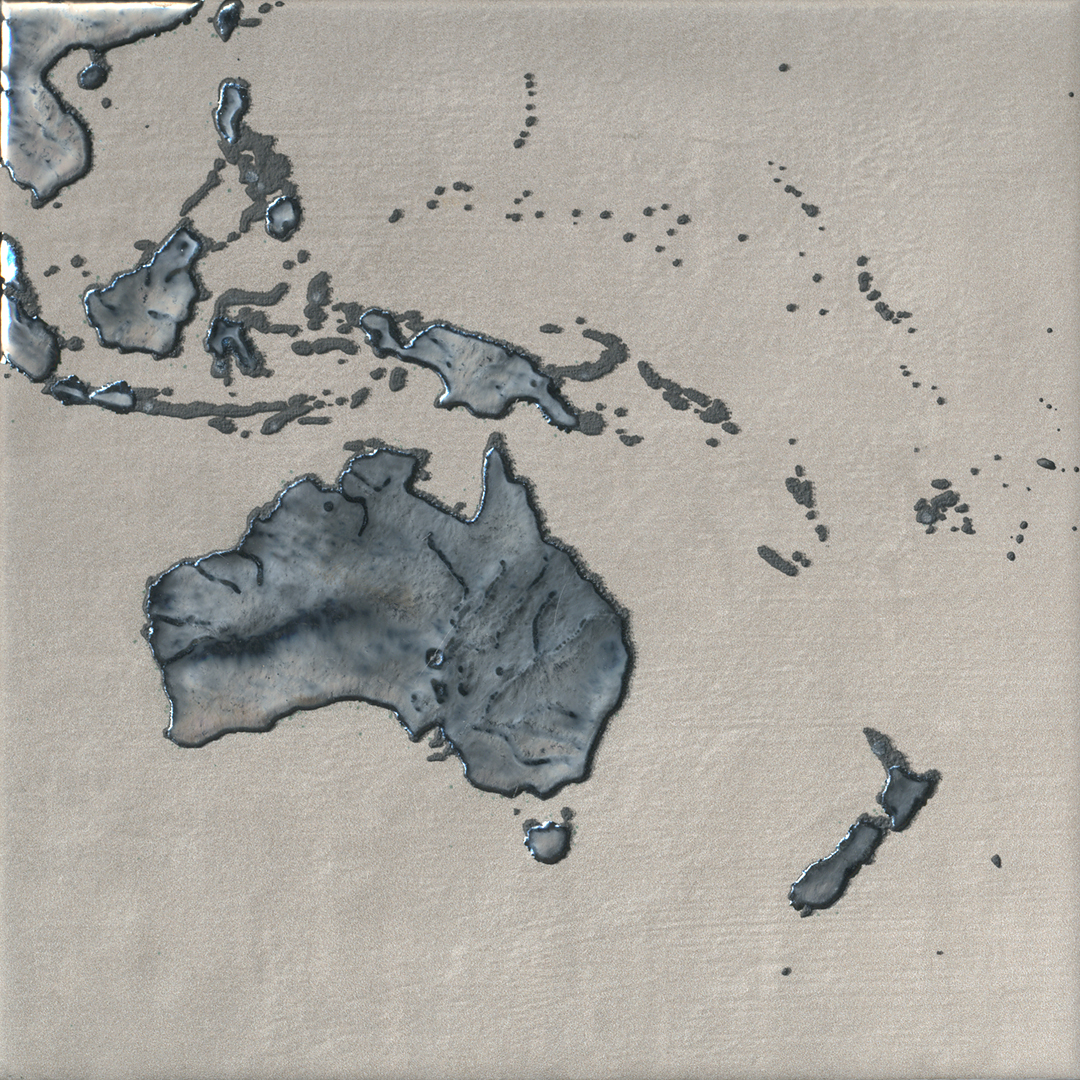 OS/A249/8x/5285 Панно Вокруг Света Карта 80x40 (компл. из 8 шт.) - фото 9