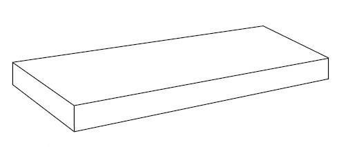 620070001718 Ступень Victory Sand Scalino Angolare Sx 33x80