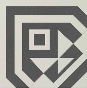 Декоративная вставка Метлахская плитка 100N021A009 ENC 21A 09 (BAS SALT) 10x10