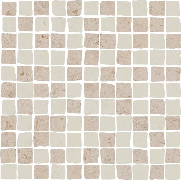 MBS012 На пол Про Лаймстоун Спакко 6 Мозаичный Матовый Натуральный - фото 2