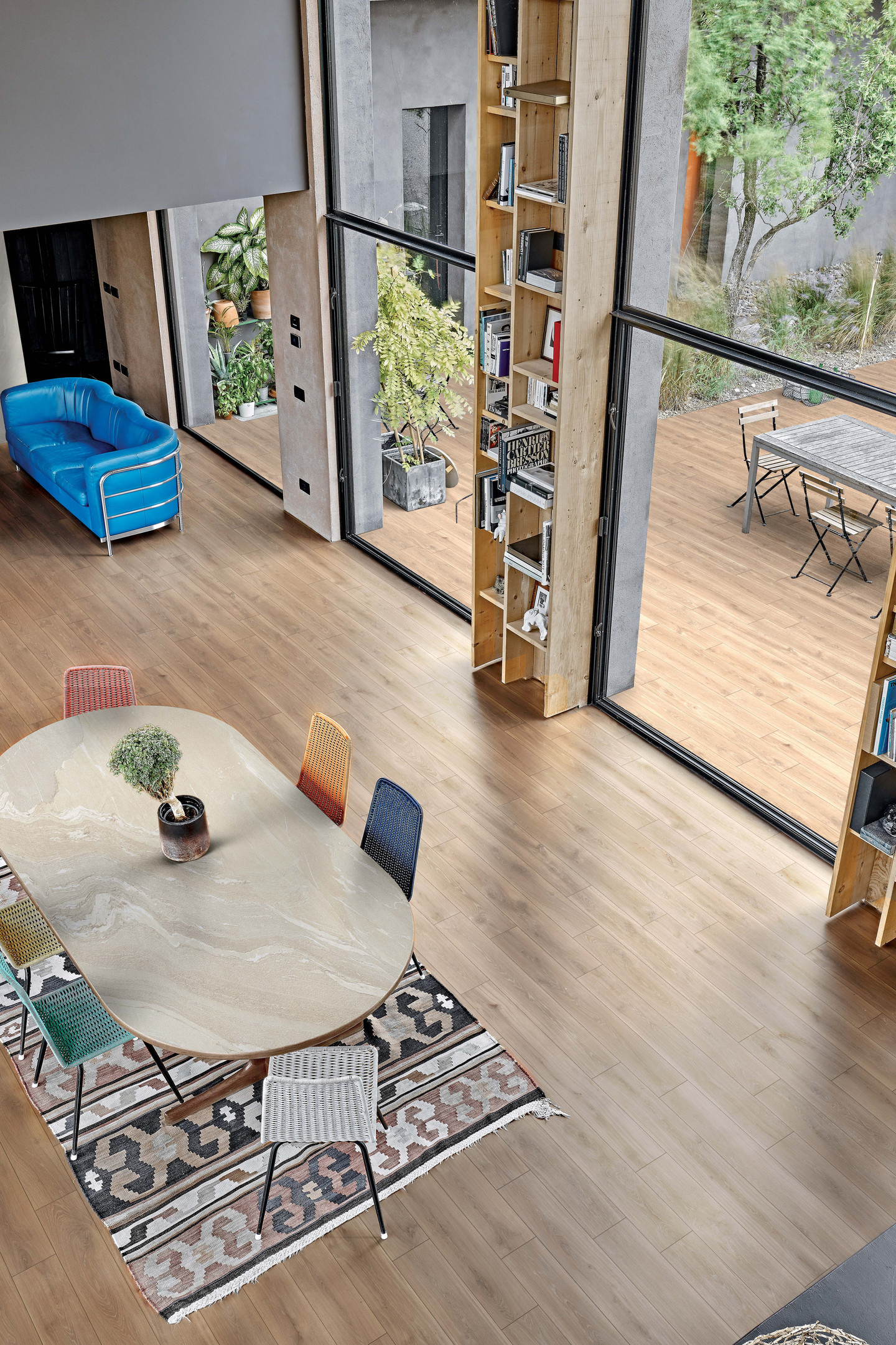 776475 На пол Woodslate Life Dove Matte Ret 60x60 - фото 22