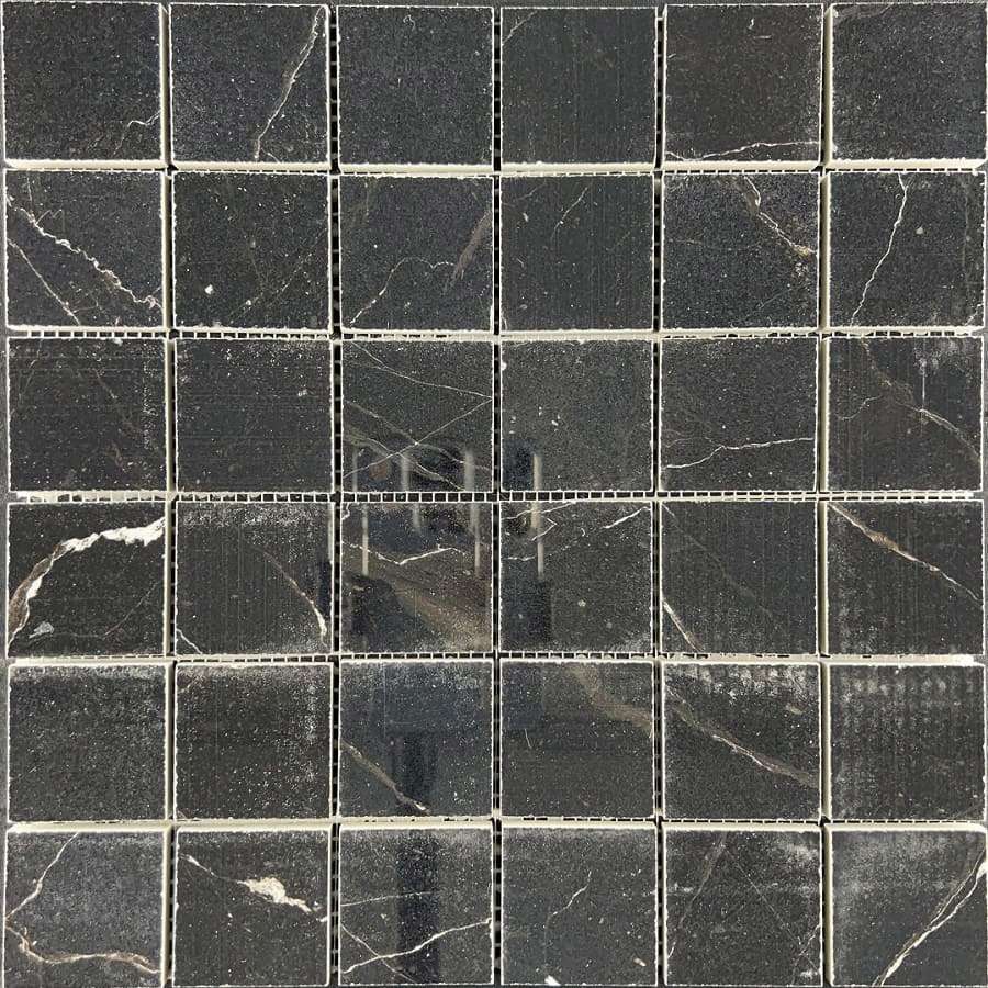 Декор Estrada Mosaic Nero чип 4.7x4.7