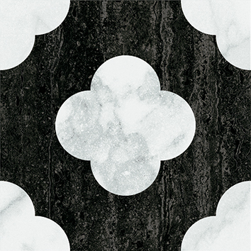 4101200 На пол Dandy Pin Black White 18.6x18.6 - фото 45