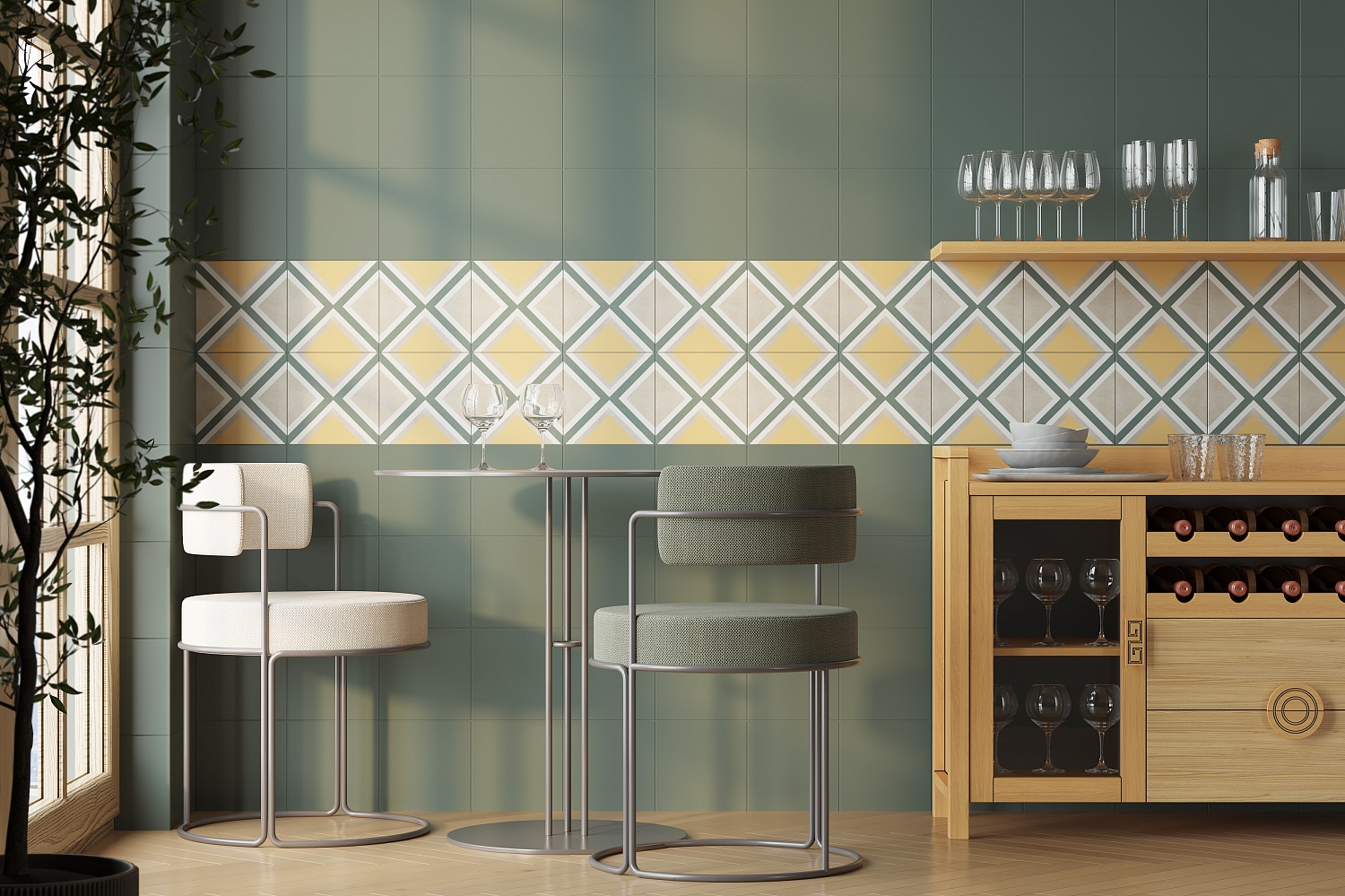 01-10-4-15-01-33-4228 На пол Poly Mustard 20х20 - фото 4