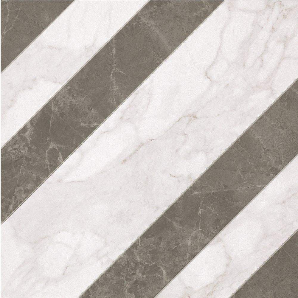 fLZH Декор Roma Righe Calacatta Imperiale Matt 60x60