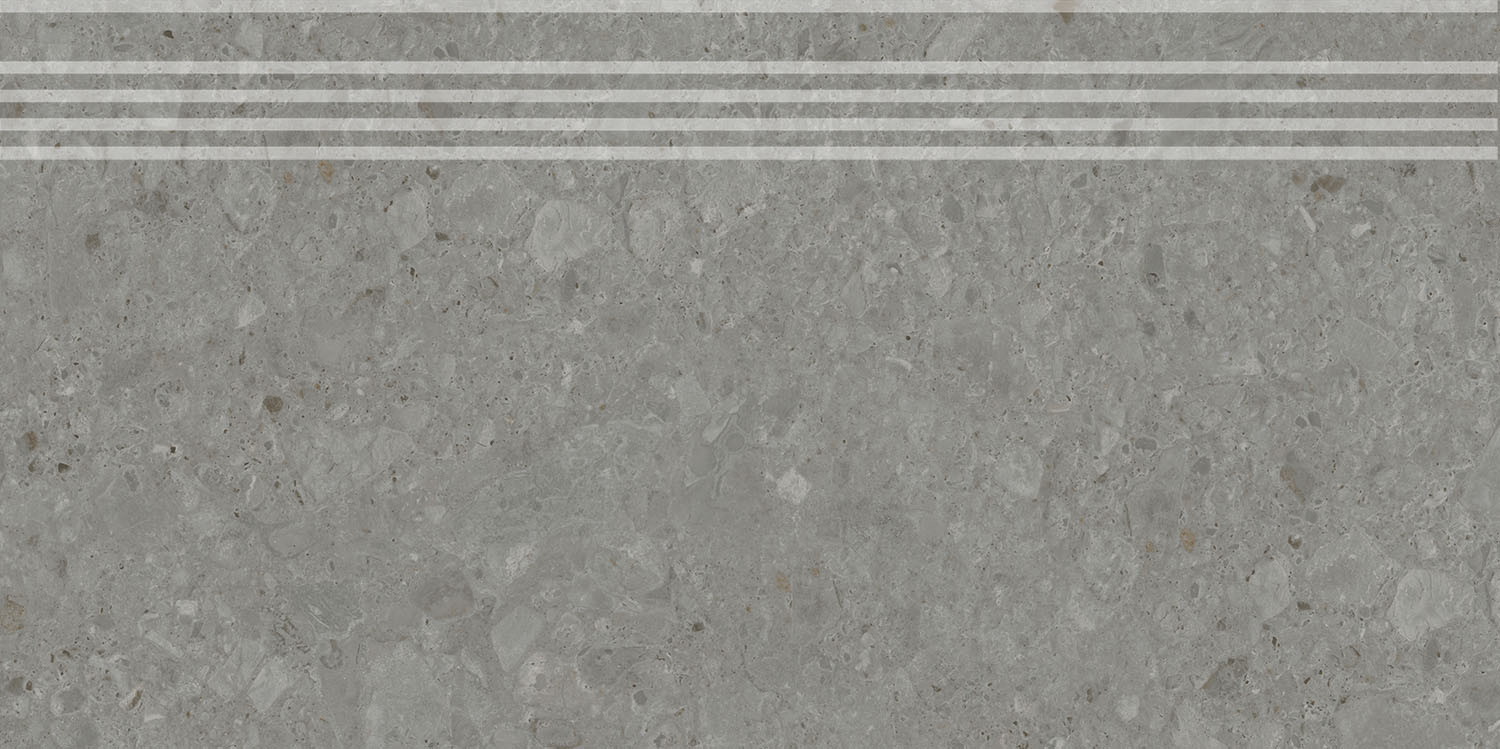 DD606120R/GR Ступень Чеппо ди Гре Серый тёмный матовый обрезной 30x60x0.9 - фото 2