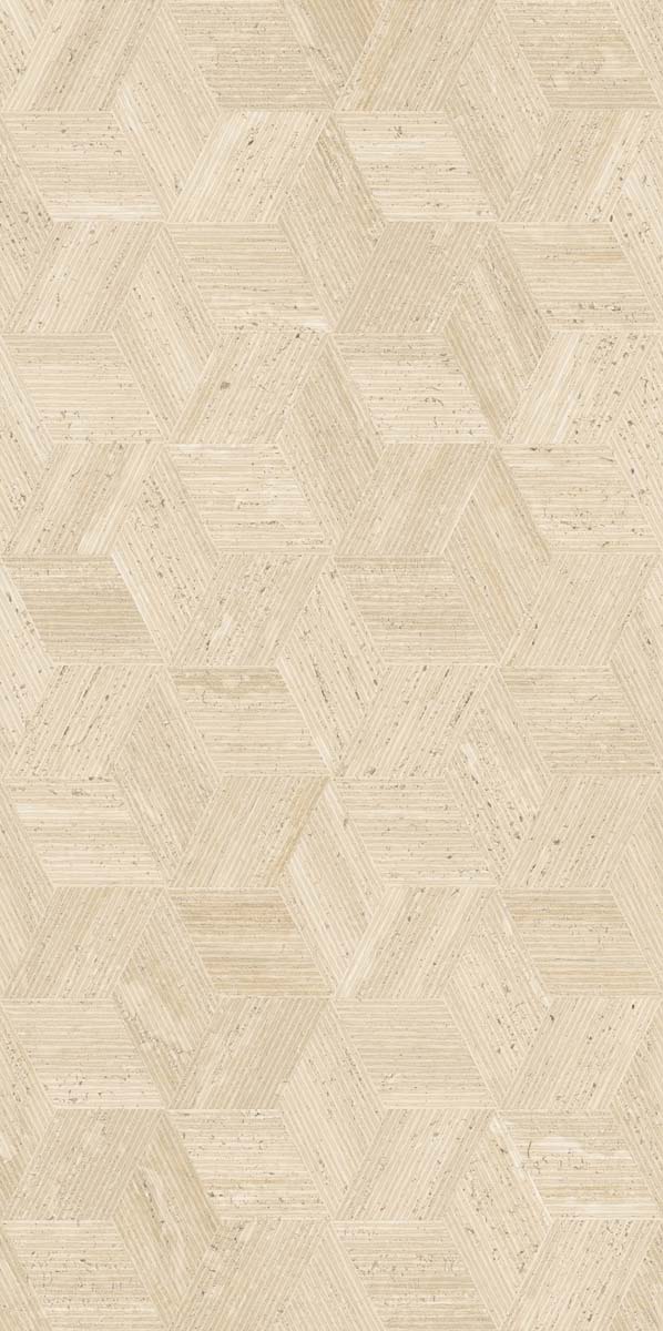 PF60012864 На стену Sensi Roma Cube Cream Nat Ret 3D 60x120 - фото 2