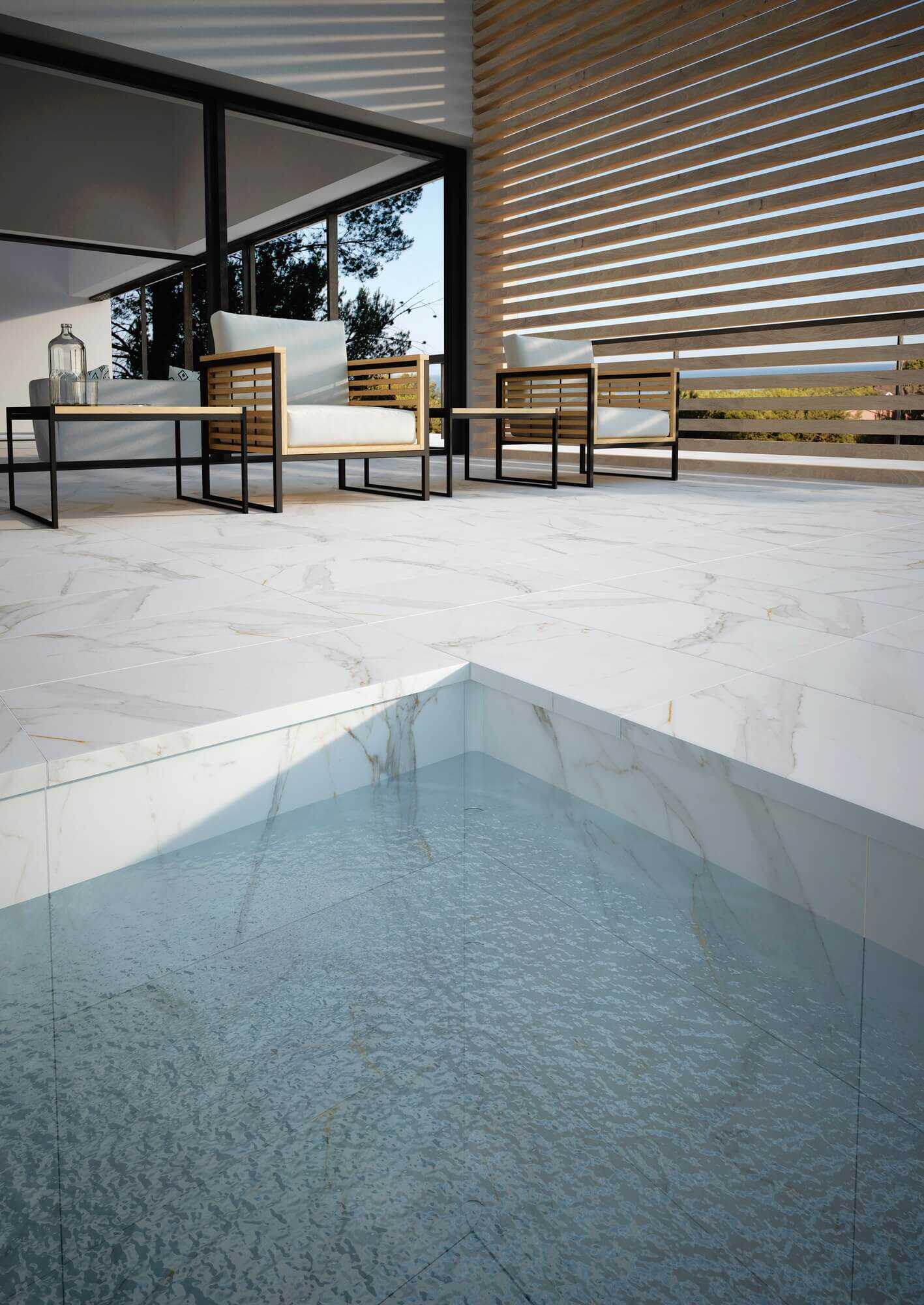 На пол Marbles Base Crema Marfil C-3 60x120 - фото 4