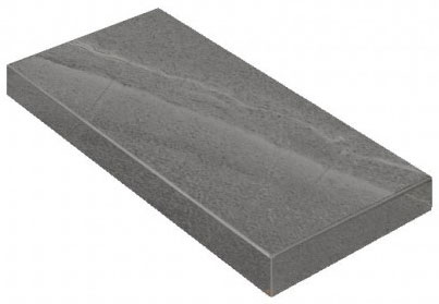 620070001467 Ступень Contempora Карбон 80 Угловая Правая Натуральная