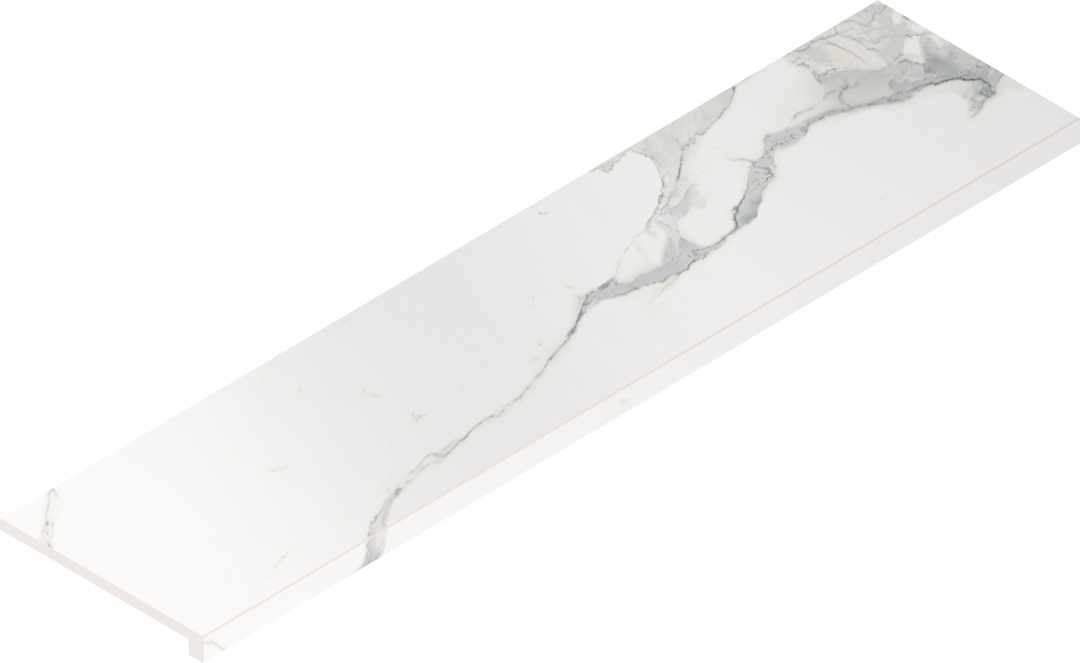 620070002598 Ступень Stellaris Statuario White Scalino Angolare Dx 33x120