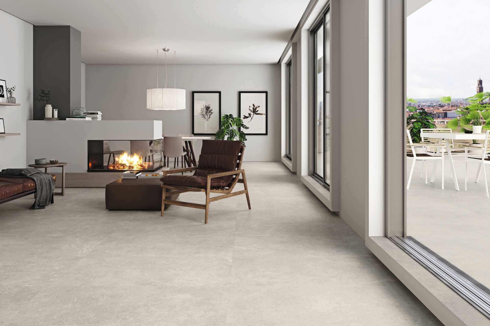 На пол Town Grey Rect 60x120 - фото 8