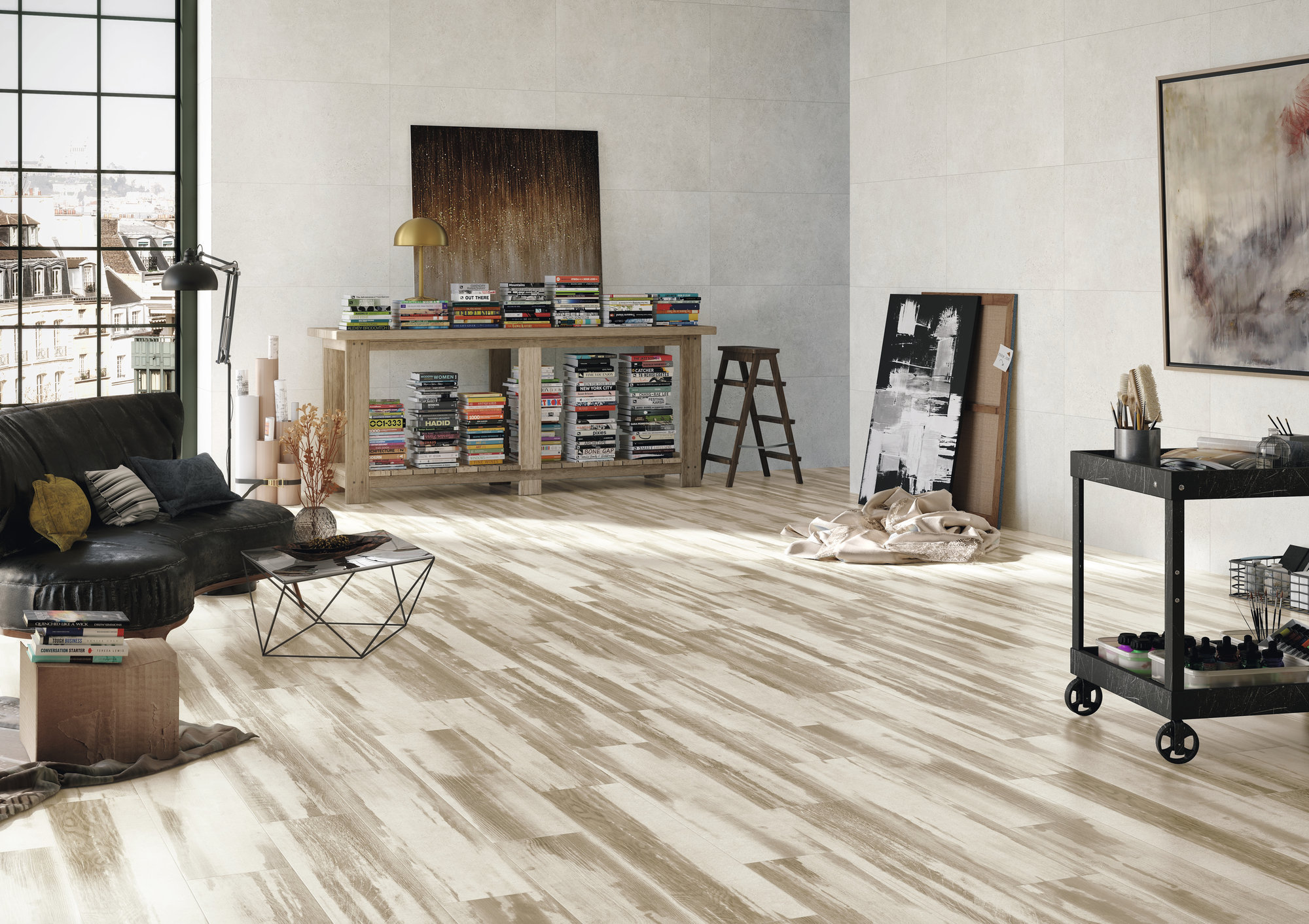 A036803 Ступень Wabi Sabi Tabica Invisible Gold 15х120 - фото 8