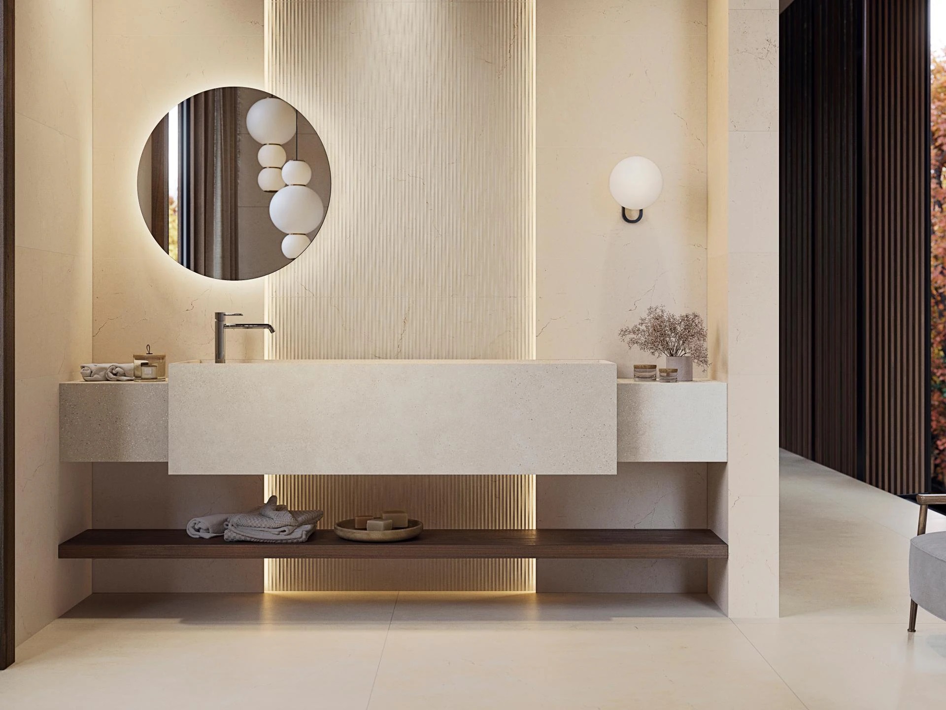 Porcelanosa Marmol Crema