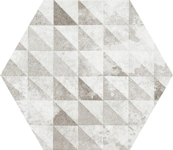 22099 Декор Hexatile Cement Garden Grey - фото 4