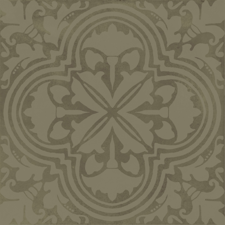 KMD3STA002BN Декор Фес Зелёный глянцевый 15x15x0.77 - фото 7