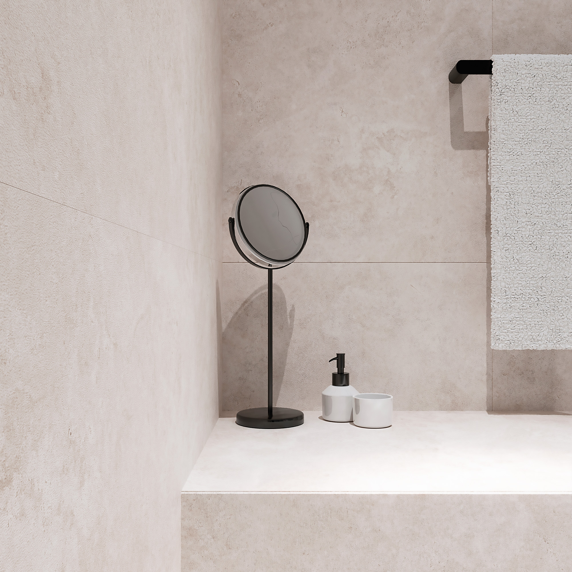 RT7003-B На пол Arawak Beige Matt Rustic Punch 60x120 - фото 8