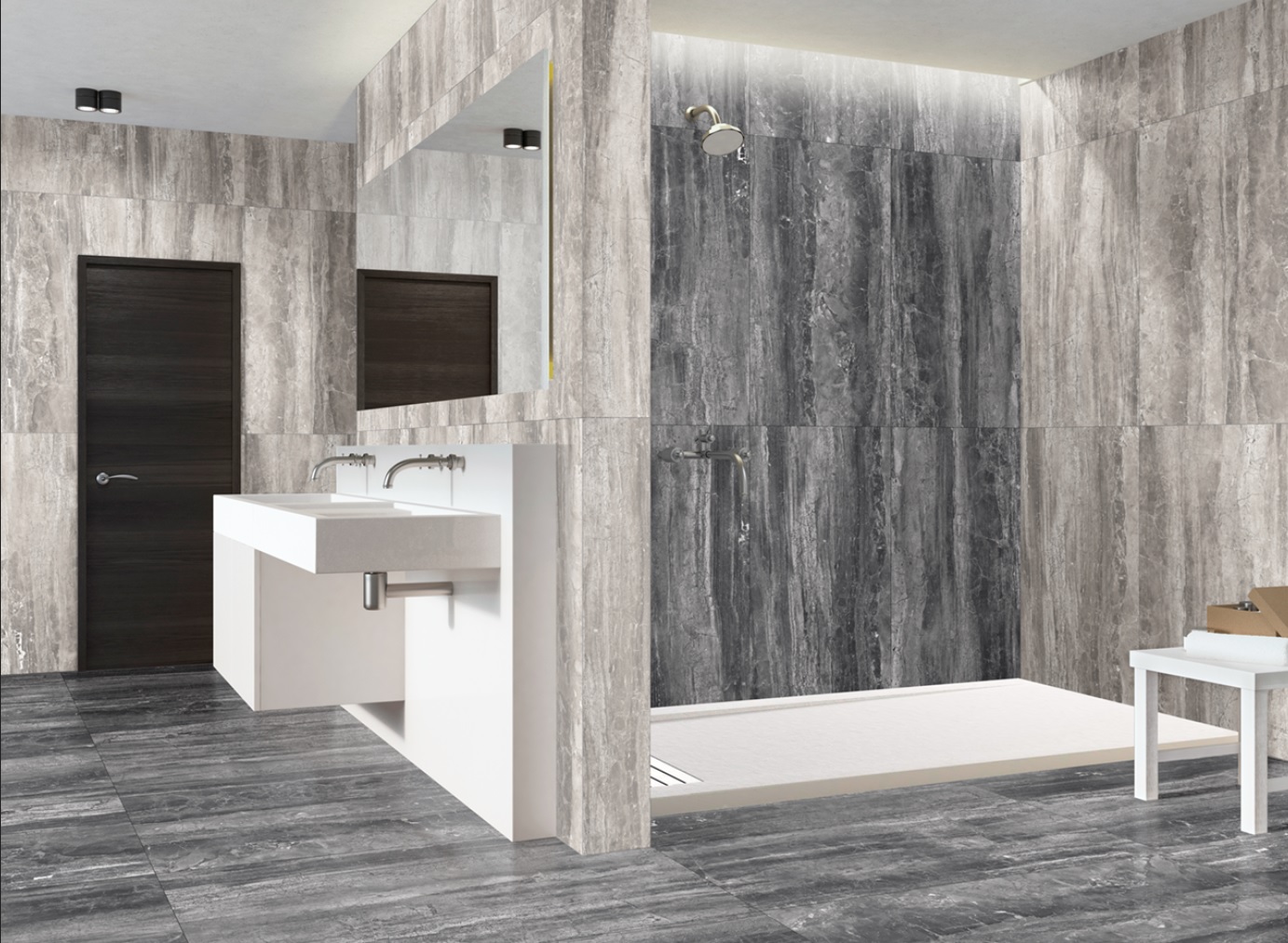 914916 На пол Moonlight Pav. Marble Lux Silver - фото 5