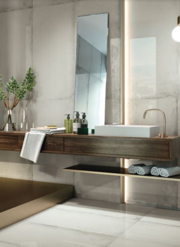 На пол Naxos Matt Rect White - фото 3