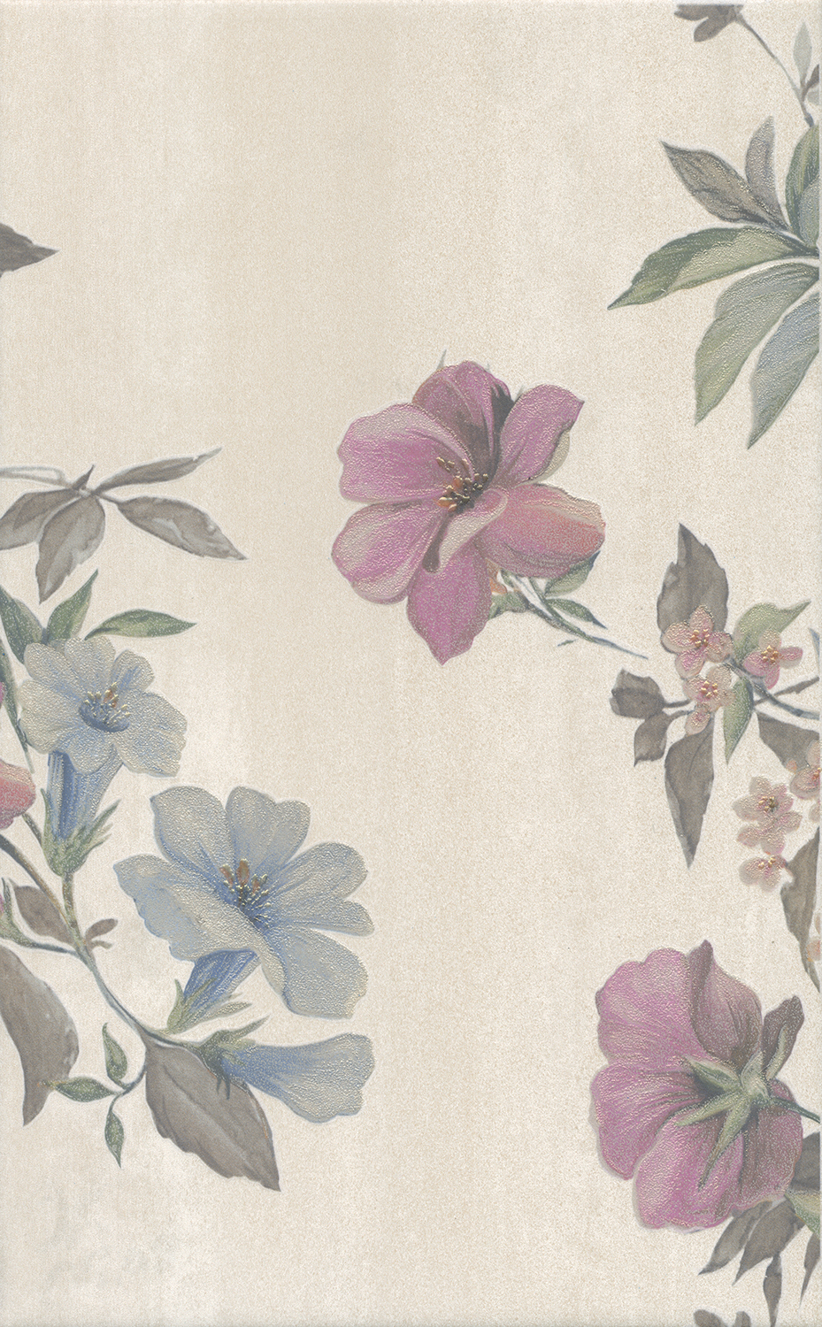 VT/B162/2x/6401 Панно Ломбардиа Цветы 2 - фото 3