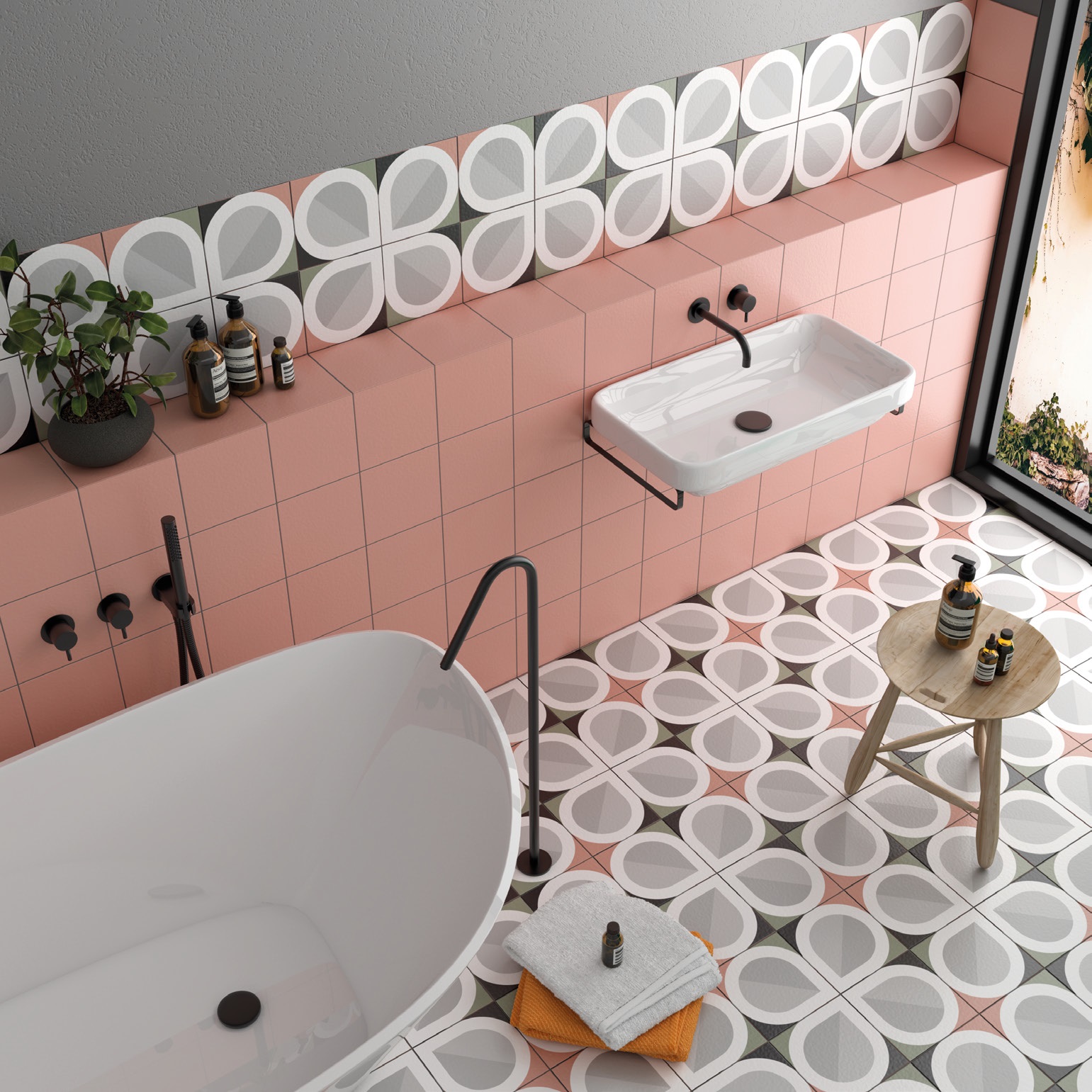 27701 На пол Bauhome Korola Warm 20х20 - фото 4