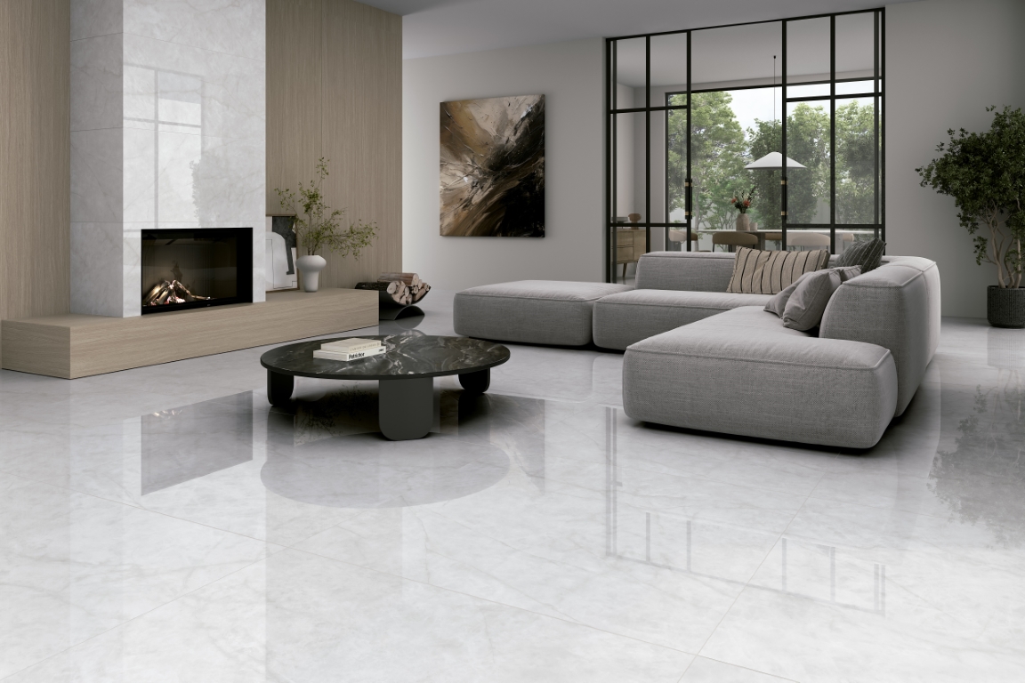 3ACPDONCOPAA На пол Doncella Ivory Polished Rect 6mm 120x280 - фото 3