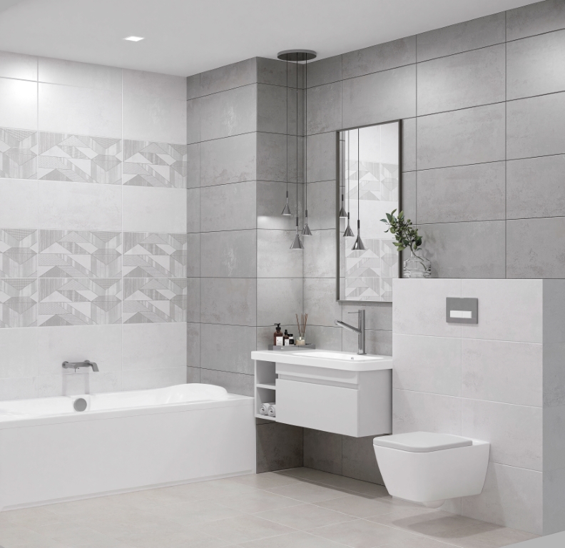 00-00108410 На стену Fortezza Grey 31.5x63 - фото 9