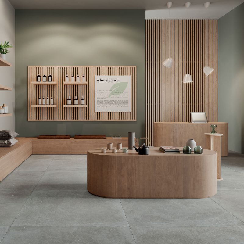 0004142 На пол Nordik Stone Black Nat Rett 60x120 - фото 6