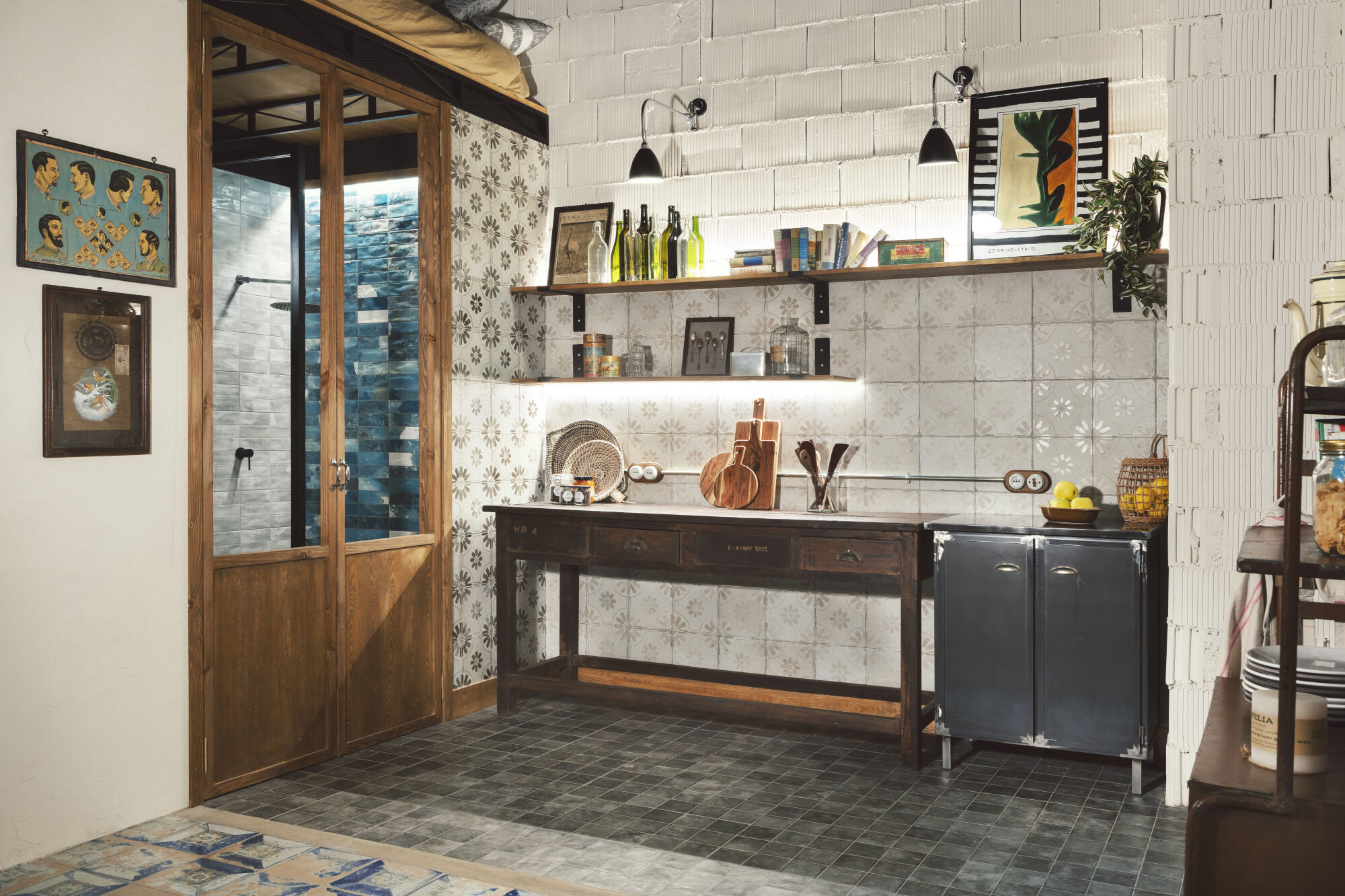 30895 На пол Fs Heritage Leaves LT 45х45 - фото 12