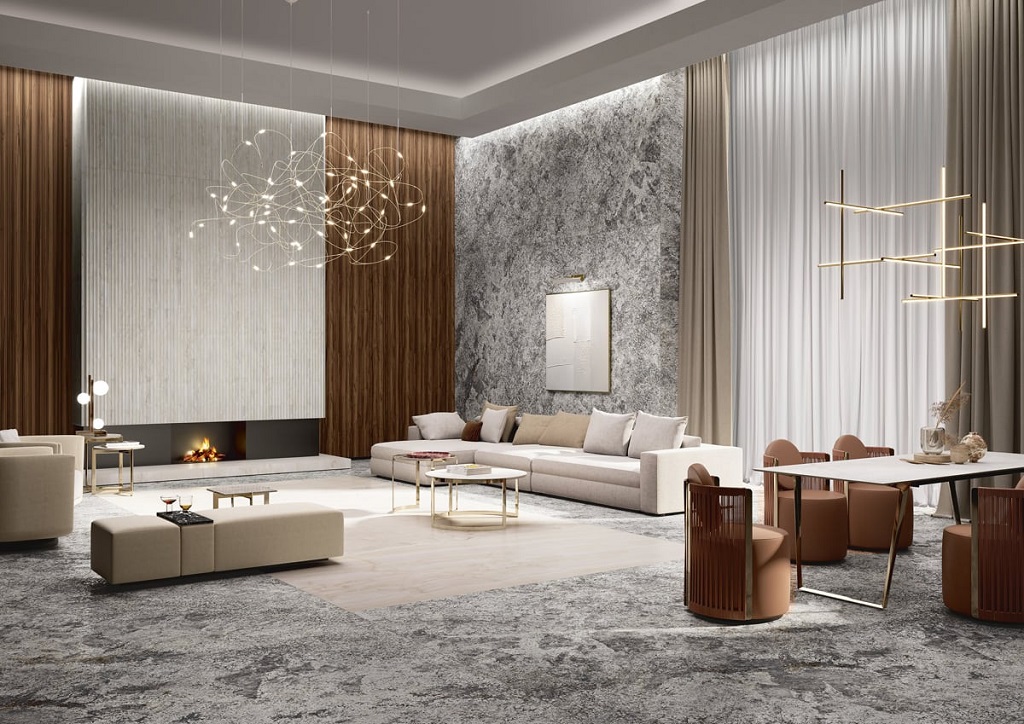 G175602MF6  На пол Graniti Maxfine Deep Norway Glint 75x150 - фото 4