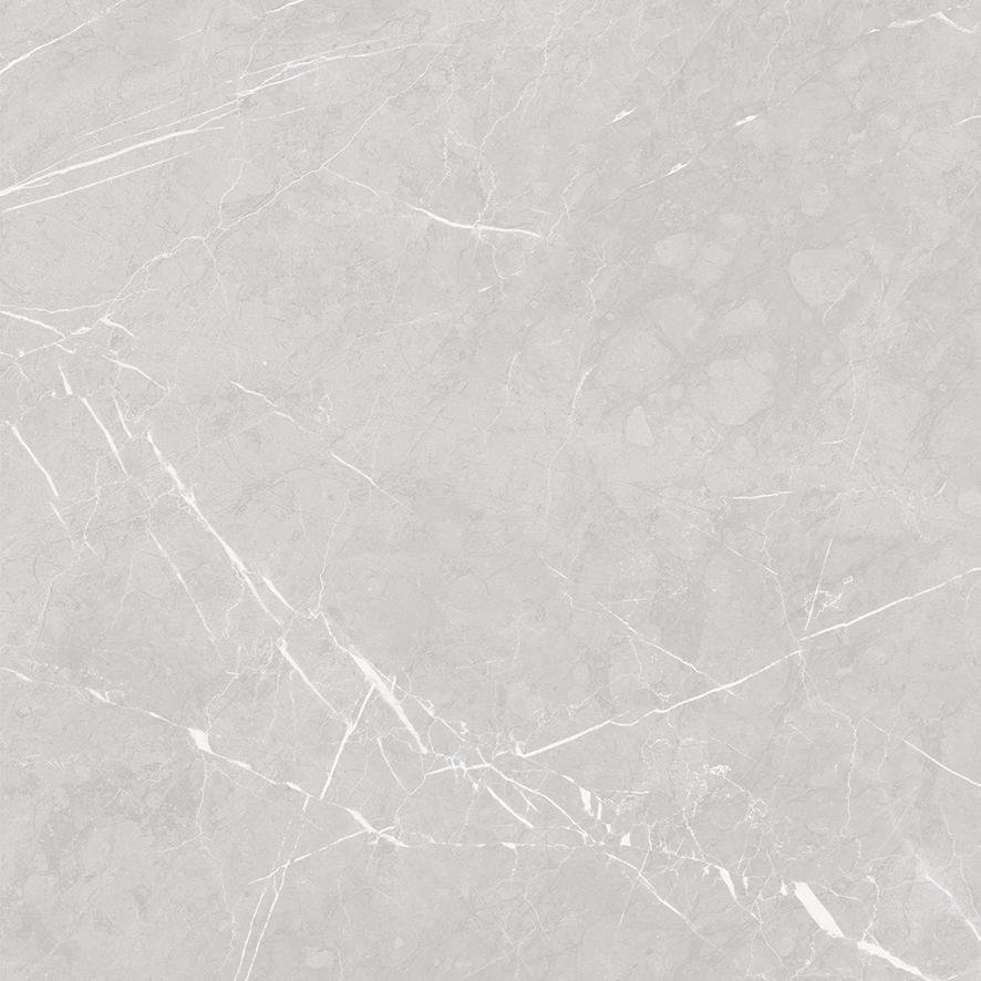 На пол Pietra Blanco Светло-серый матовый карвинг 60х60 - фото 8