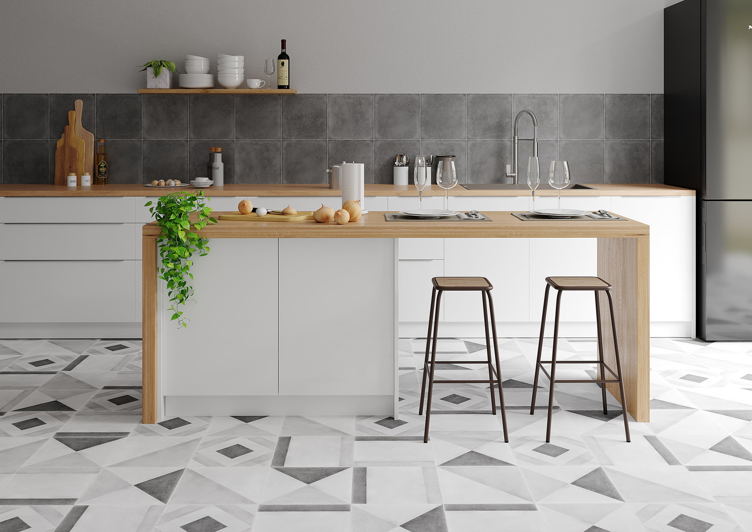 C-MO4A453D Декор Motley Многоцветный цветок - фото 26