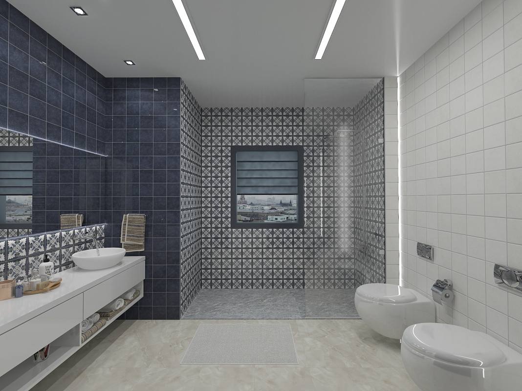 Декор Smalto Decor Blu 3 15x15 - фото 8