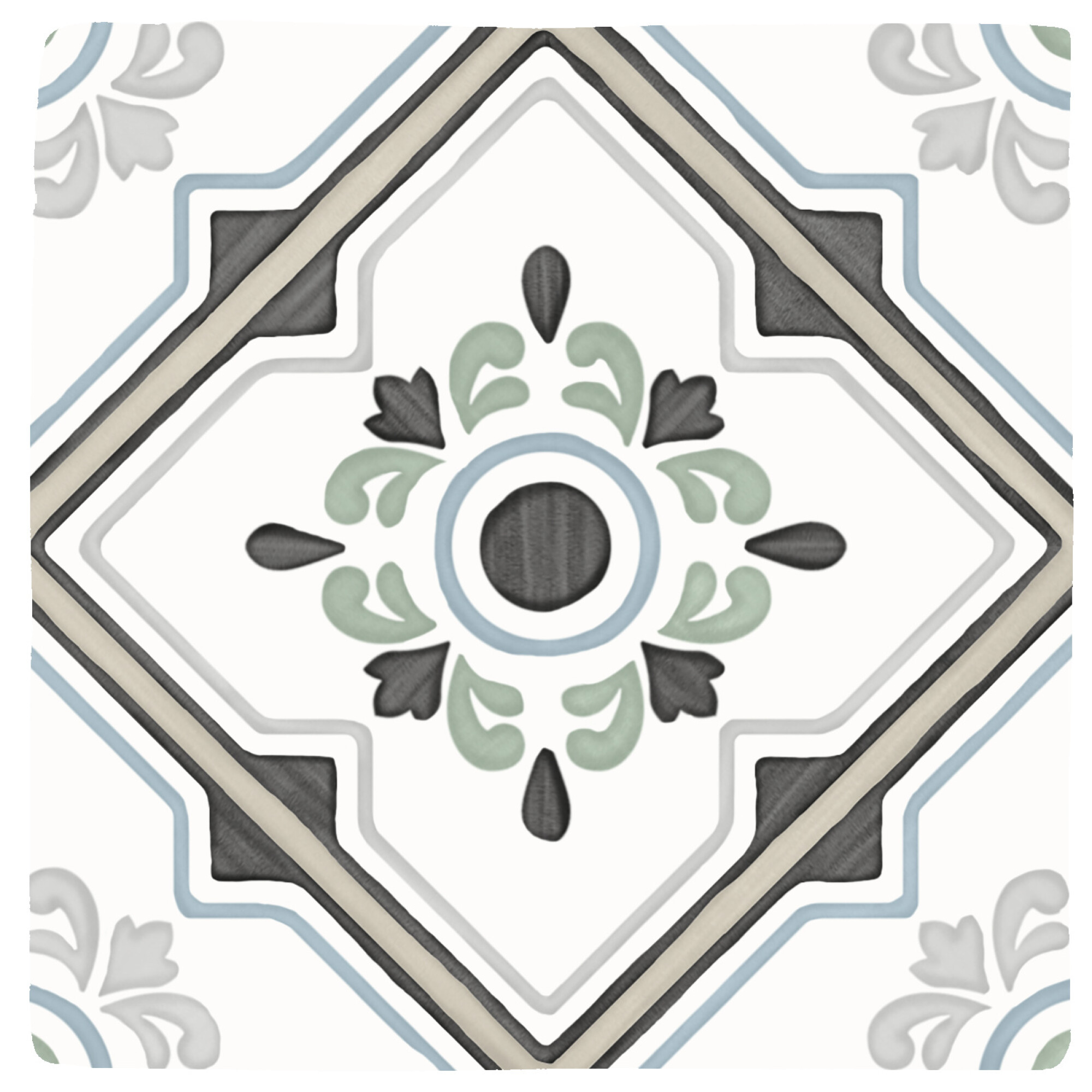 3356231082 На пол Tanger Sand Bloom 12.3x12.3