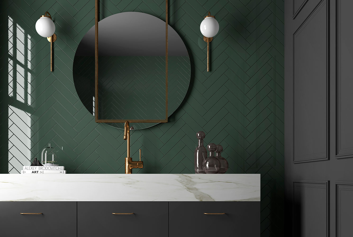 28440  На стену Costa Nova Laurel Green Glossy - фото 61