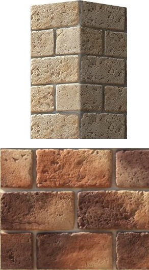 480-45 На стену Шербон Коричневый 24x15