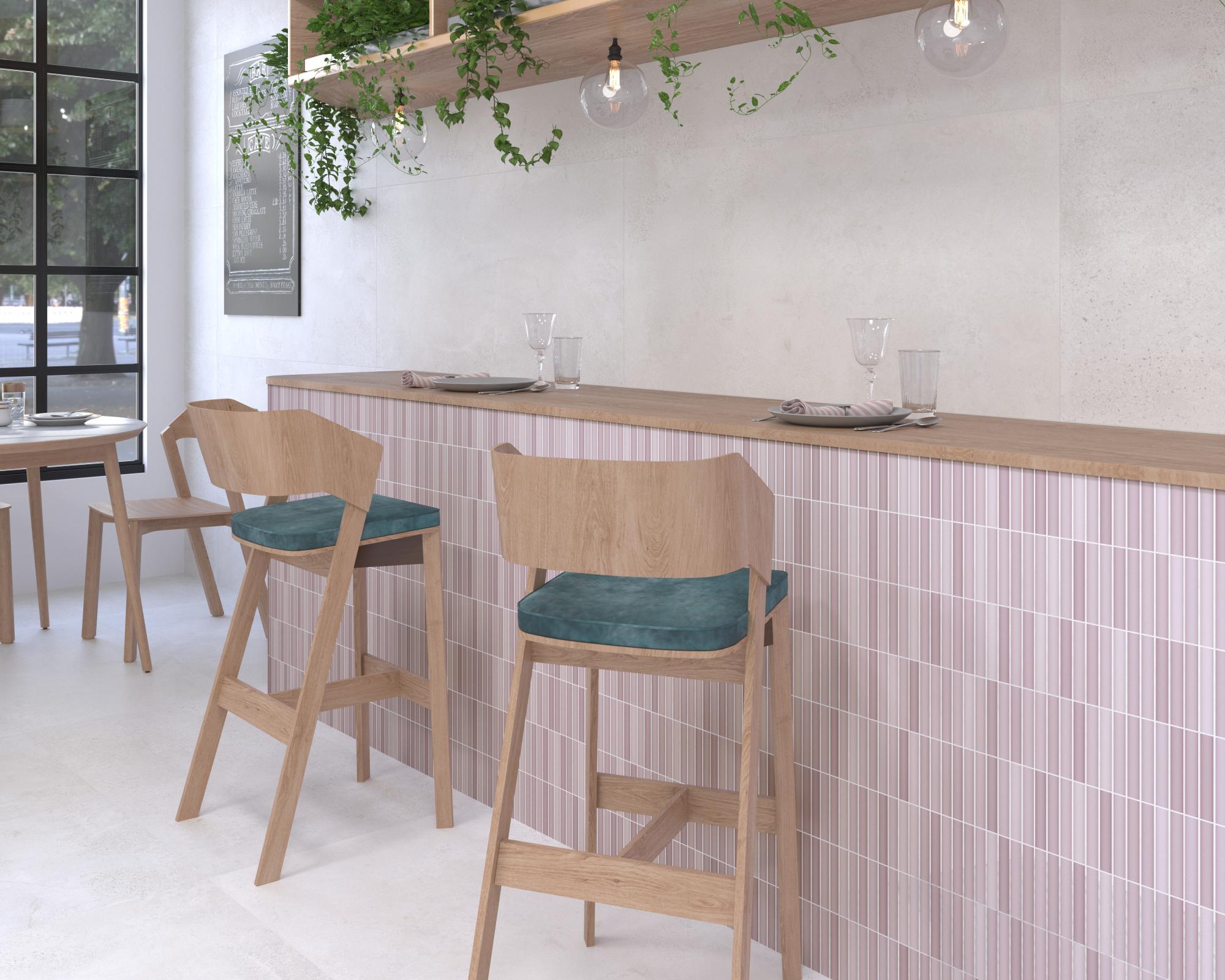 188907 На пол Zement Ivory 90x90 - фото 12