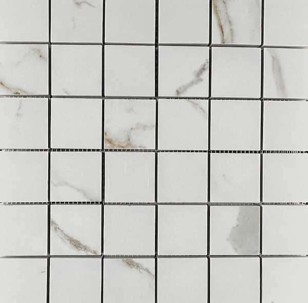 Декор Mosaic Mosaic Сатварио Голд Чип 4.7x4.7 - фото 2