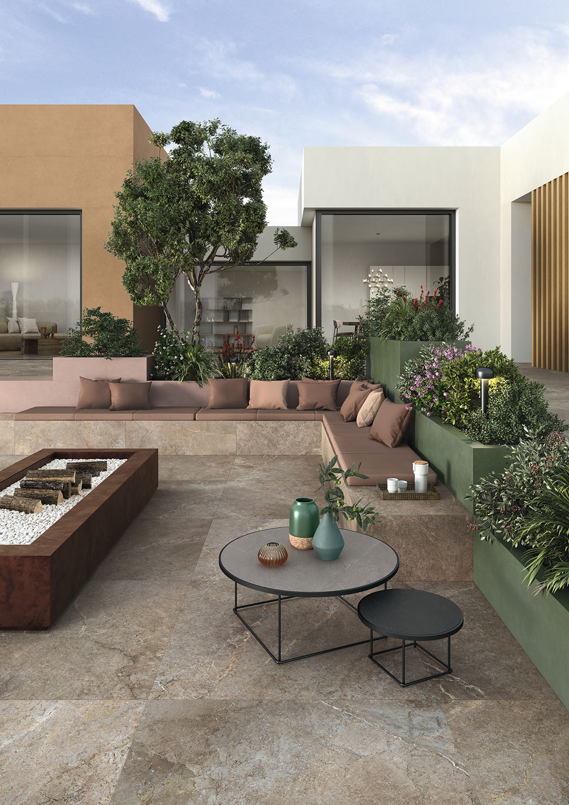 LS6AL50 На пол Anthology Slimtech 05 Dark Nat. RT 6mm 120x278 - фото 8