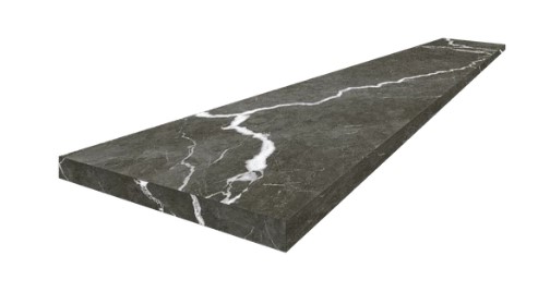 620070002496 Ступень Michelangelo Dark Scalino Angolare Sx 120х33