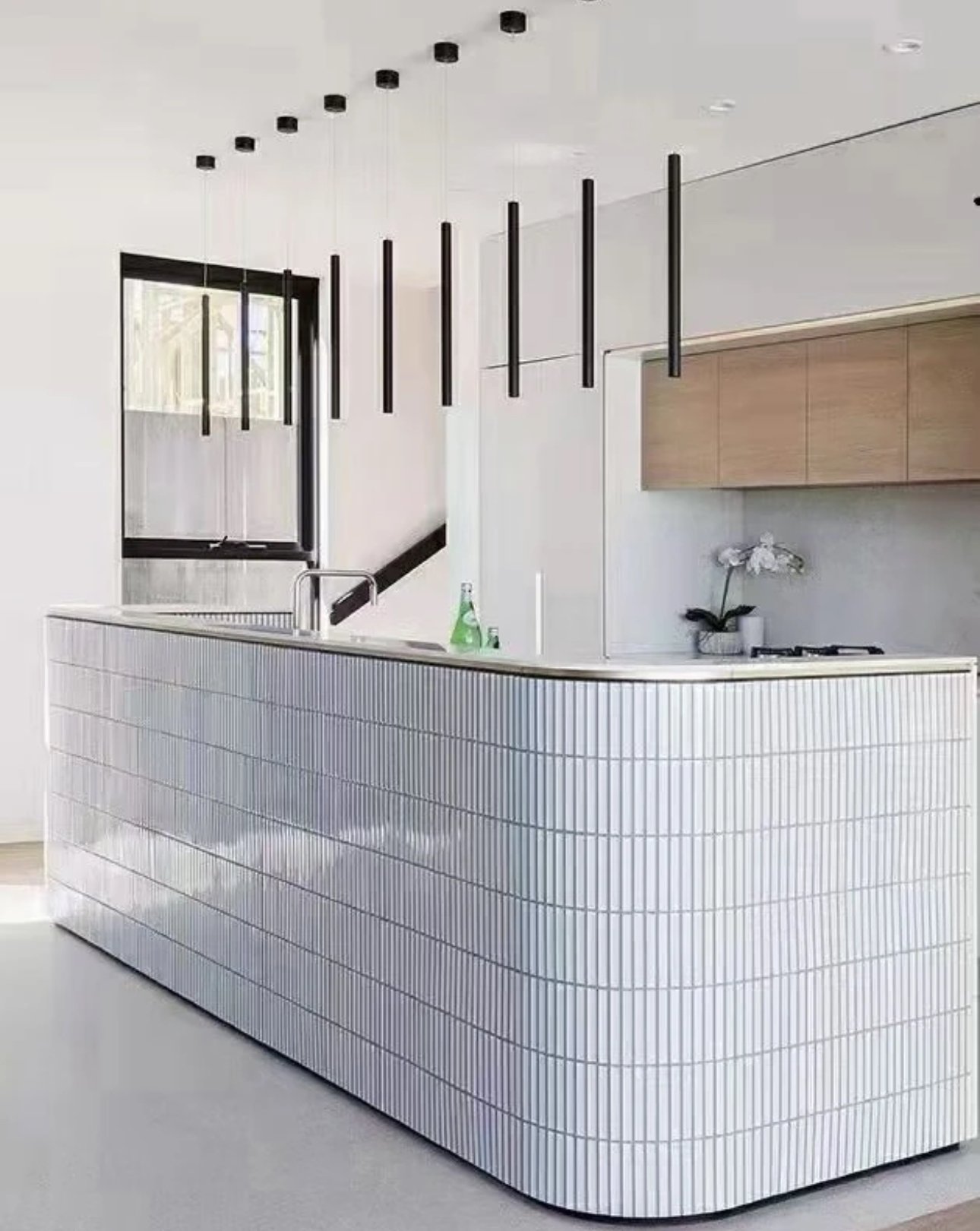 Porcelain mosaic Strip - фото 3