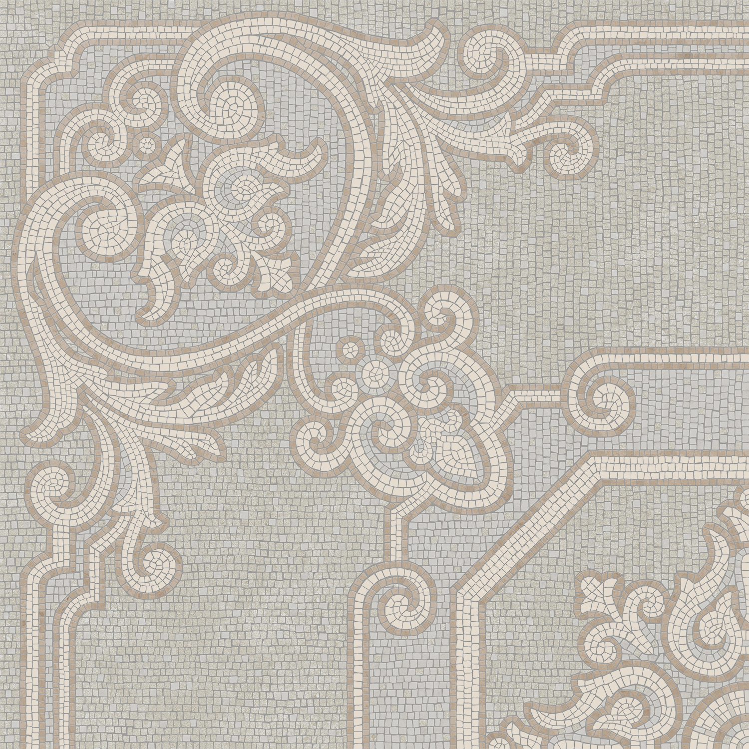 HGD/A539/SG606220R Декор Про Лаймстоун Орнамент матовый 9мм 60х60