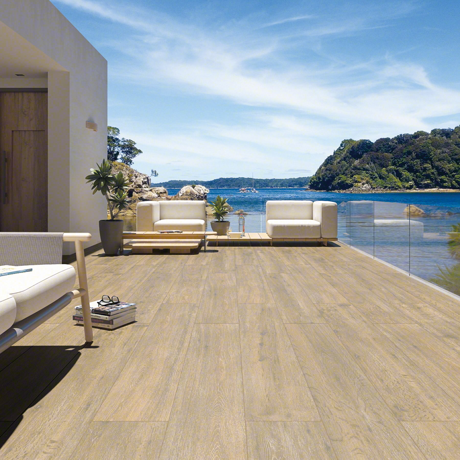 4IJ4  На пол Bowden R Beige Antideslizante R12 19.4x120 - фото 2