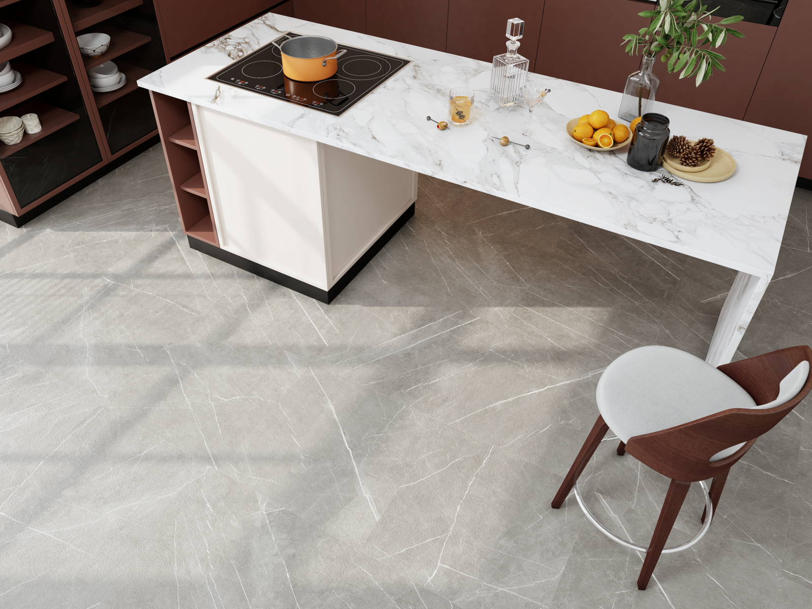 На пол Toros Grey Sugar 60x60 - фото 11