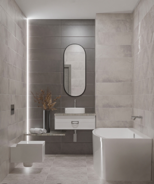 На стену Couture Taupe 24.2x70 - фото 12