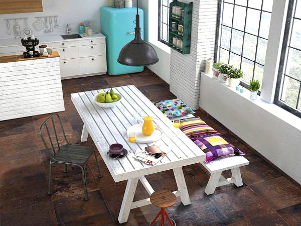 J85669 На пол Bristol Red Brick 6x25 - фото 8