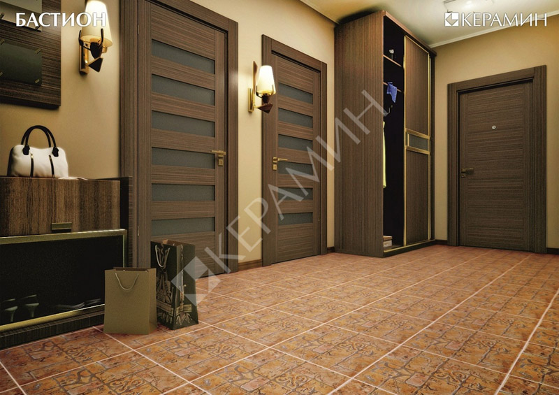 На пол Бастион Коричневый 4 - фото 8