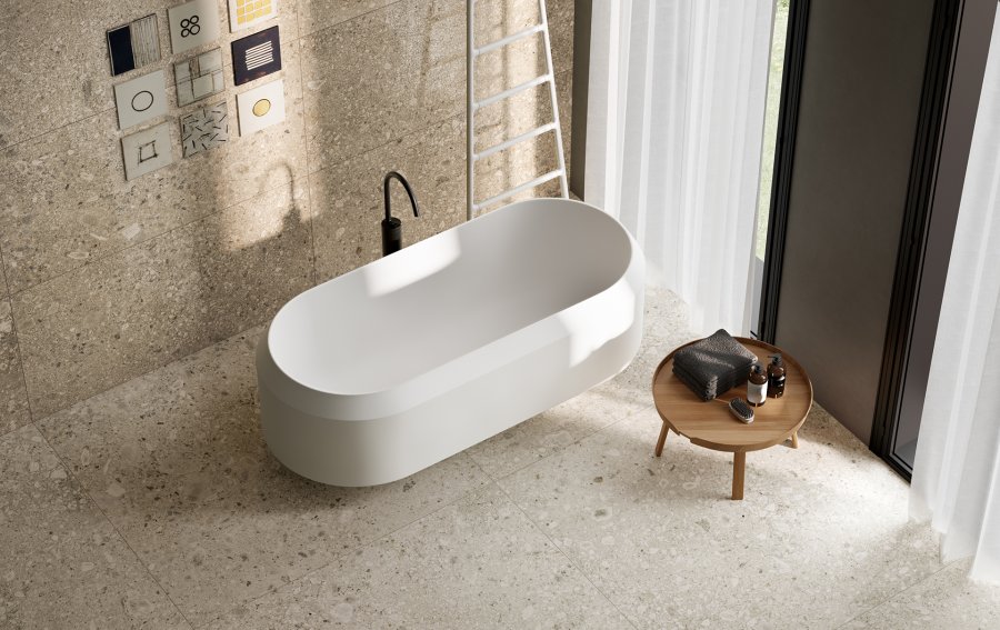 GCSV10RJ На пол Stelvio 10 Bianco Rett Hard 60x120 - фото 3