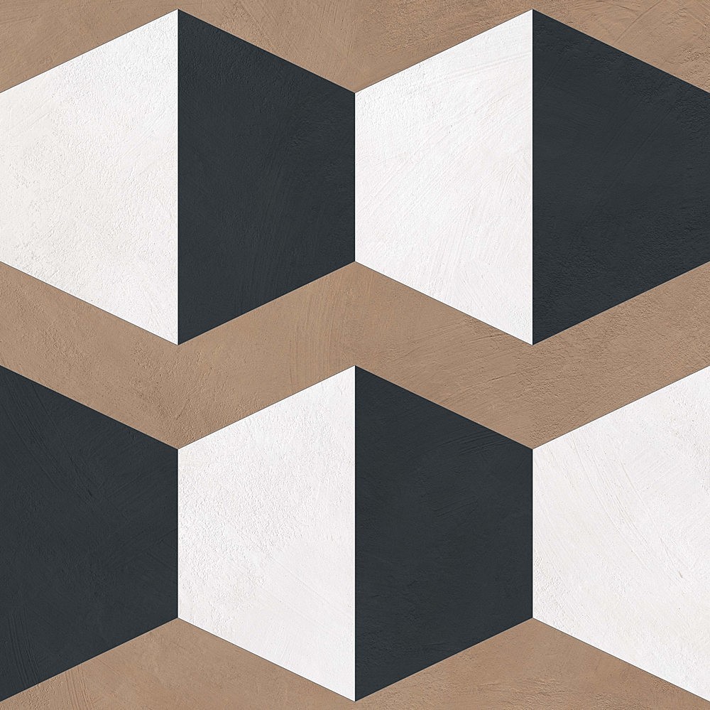 PF60017140 На пол 14oraitaliana Hexagon Nat Rett 60x60 - фото 6