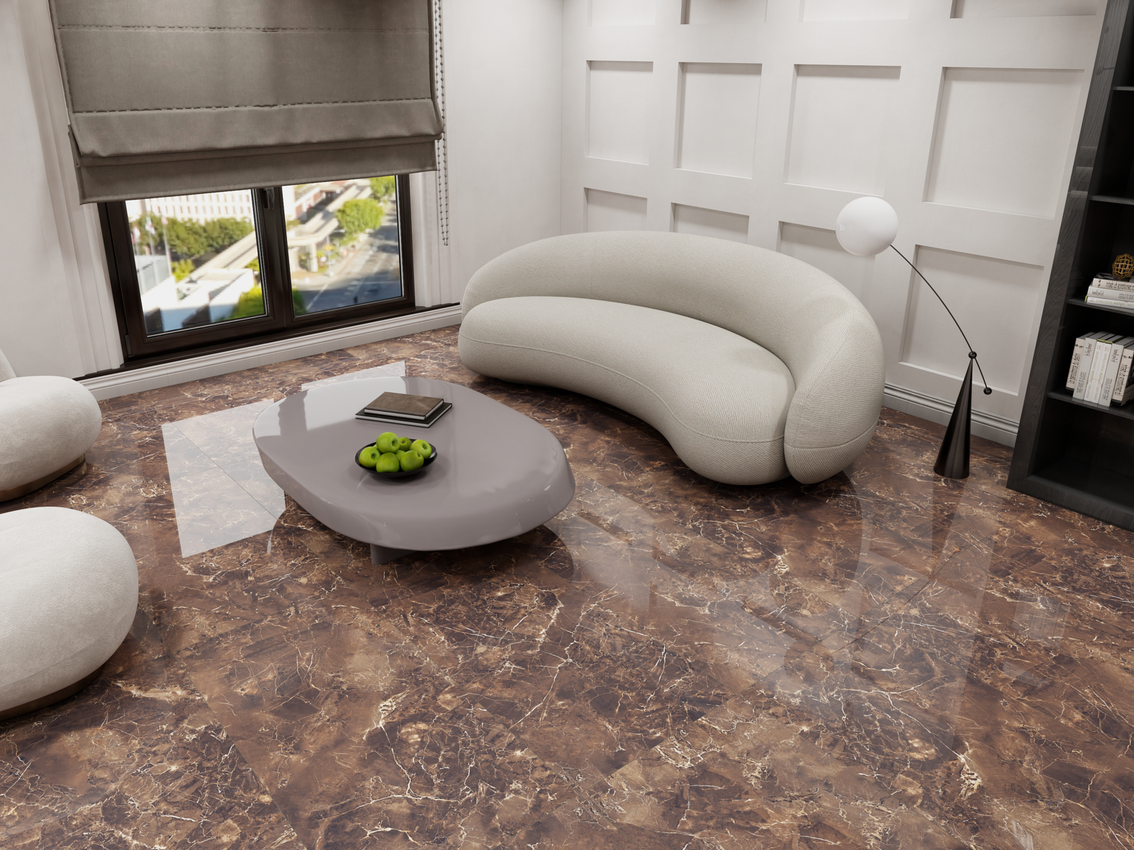 На пол Copper Slab Black Коппер Слэб Блэк 60x60 - фото 21